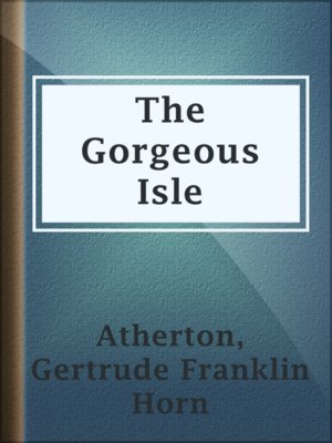 cover image of The Gorgeous Isle